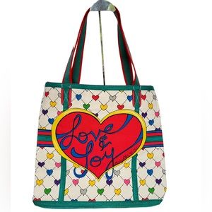 Brighton Love & Joy Canvas Tote Bag